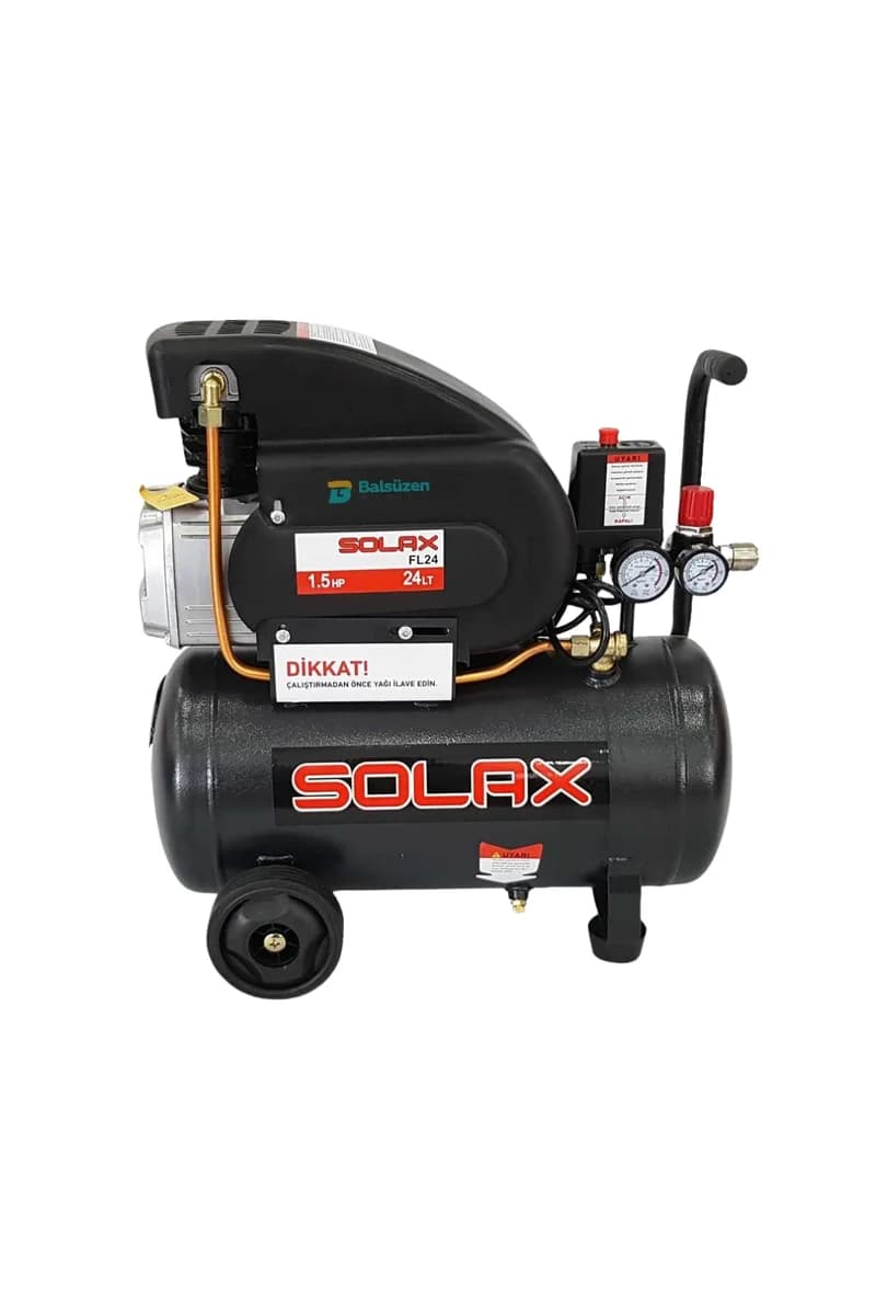 Solax FL24A Yağlı Kompresor 24 Lt 8 Bar 1