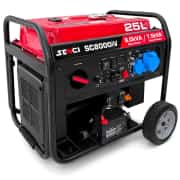 Senci SC 8000 iV Marşlı Inverter 8 kVA Monofaze Benzinli Jeneratör 1