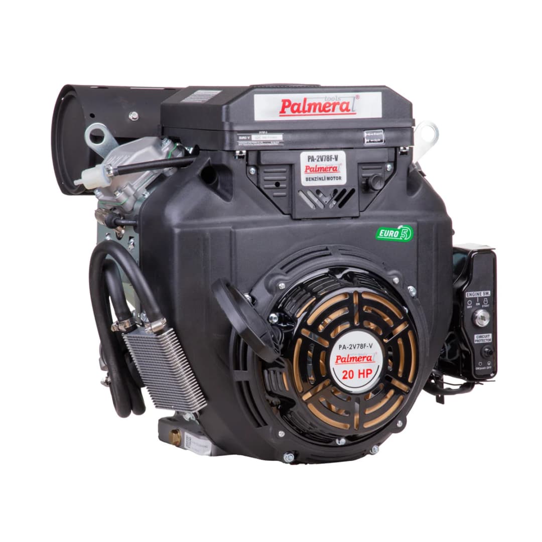 Palmera PA-2V78F-V EUR5 Konik Benzinli Motor 20 Hp 1