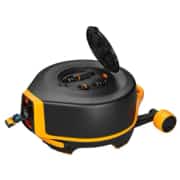 Fiskars Tekerlekli Otomatik Hortum Makarası XL 20 M+7 M 1025933 2