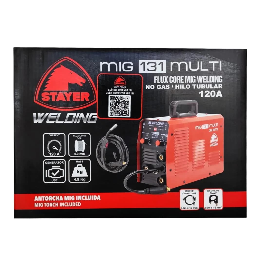 Stayer Mig 131 Multi Gazsız Gazaltı Kaynak Makinesi 120 Amper 5