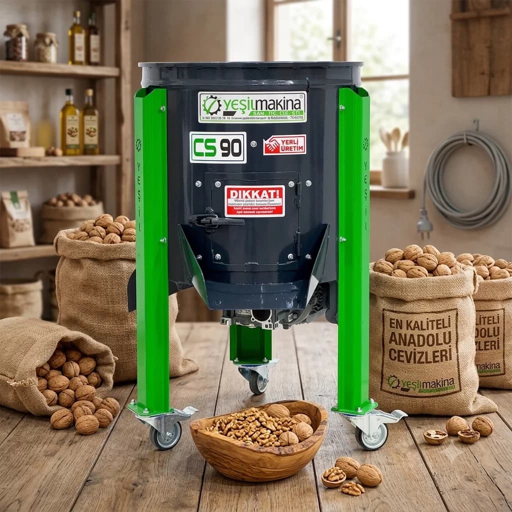 Yeşil Makina CS 90 Ceviz Soyma Makinesi 1
