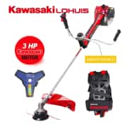 Kawasaki Lohuis TJ53E CG522 U Yan Tip Benzinli Motorlu Tırpan 3 Hp 1