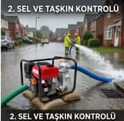 Senci SCWP80 İpli 3'' inç Motopomp Benzinli Su Motoru 3