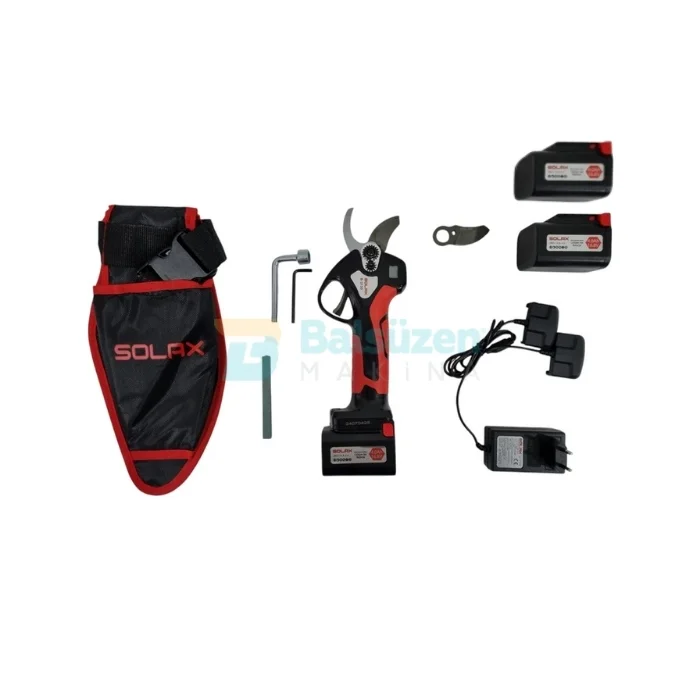 Solax B-2120 Akülü Budama Makası 35mm 6