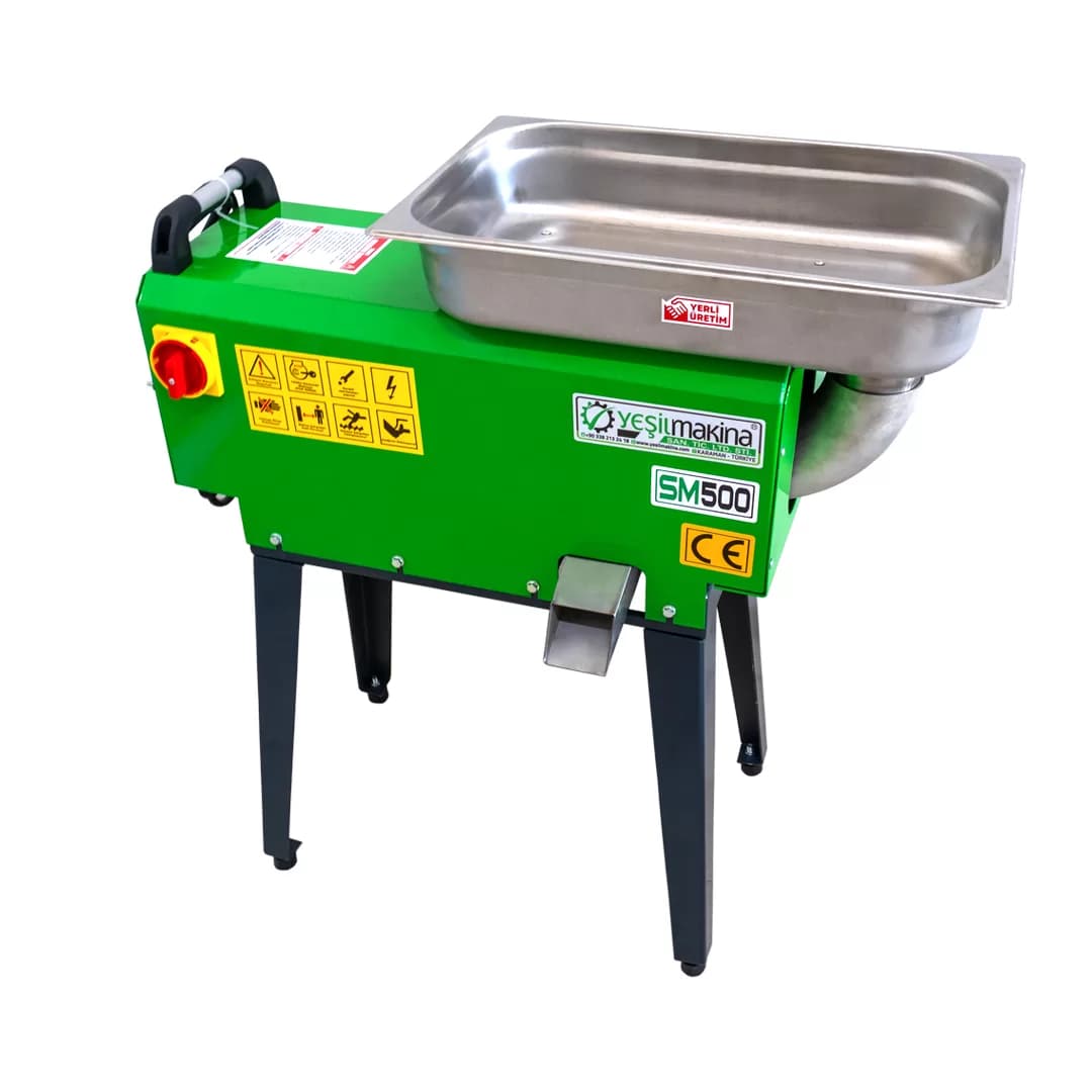 Yeşil Makina SM 500 Salça Makinesi 3 Hp 5