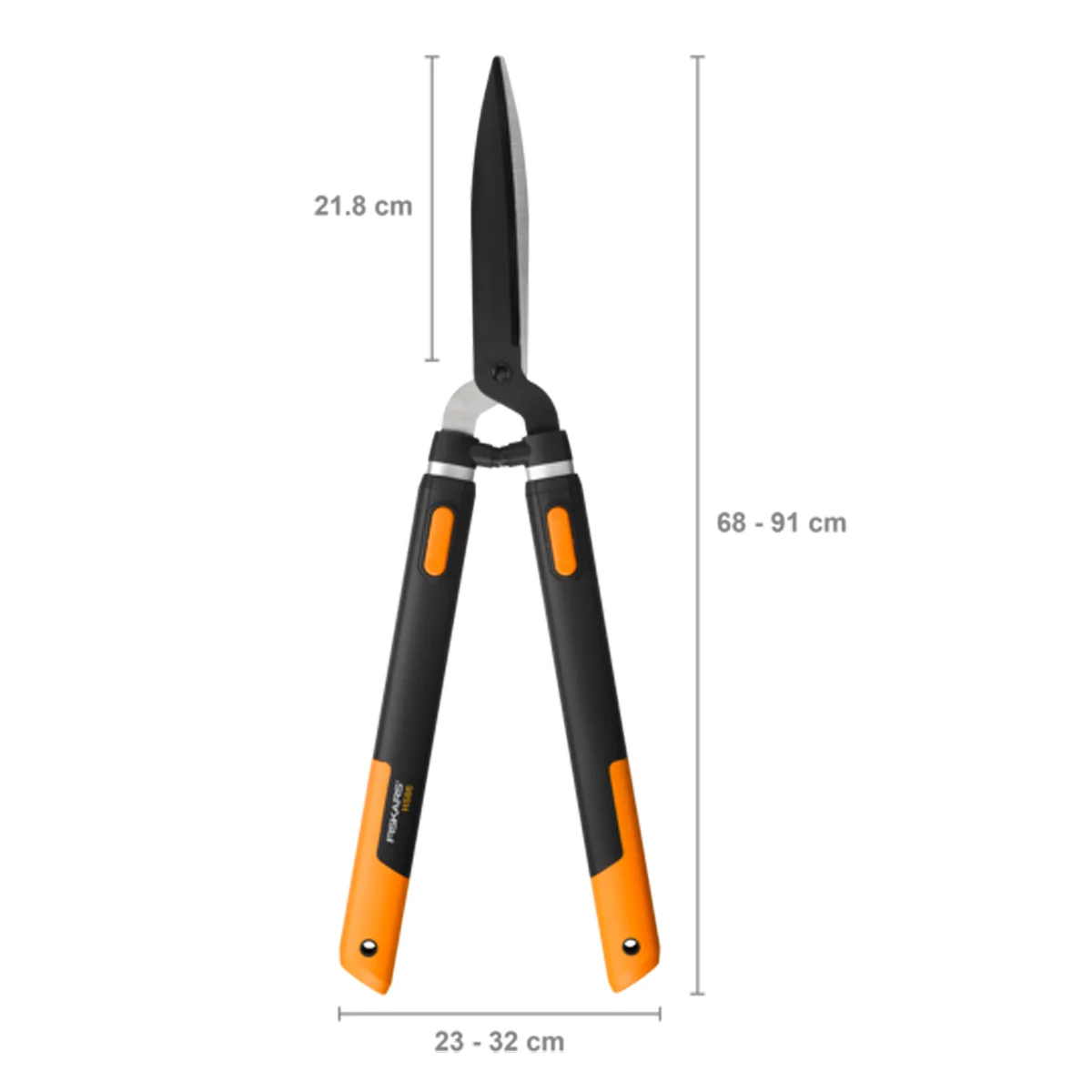 Fiskars HS86 SmartFit Teleskopik Çit Budama Makası 1013565 2