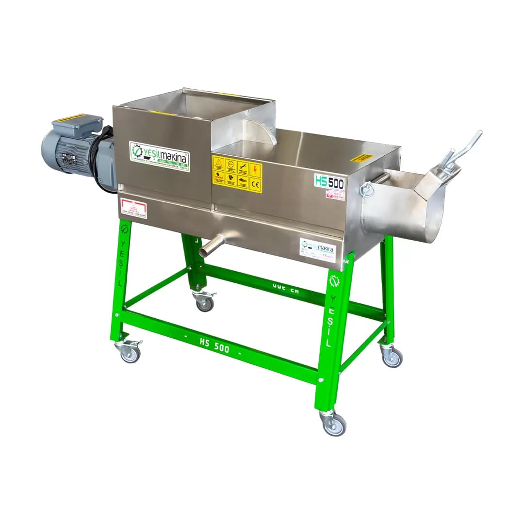 Yeşil Makina HS 500 Helezonlu Şıra Makinesi 4