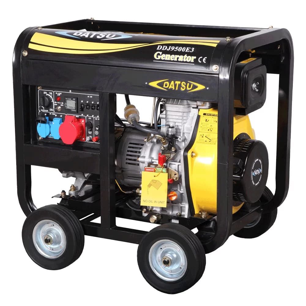 Datsu DDJ 9500E3 Dizel Marşlı Trifaze Jeneratör 1