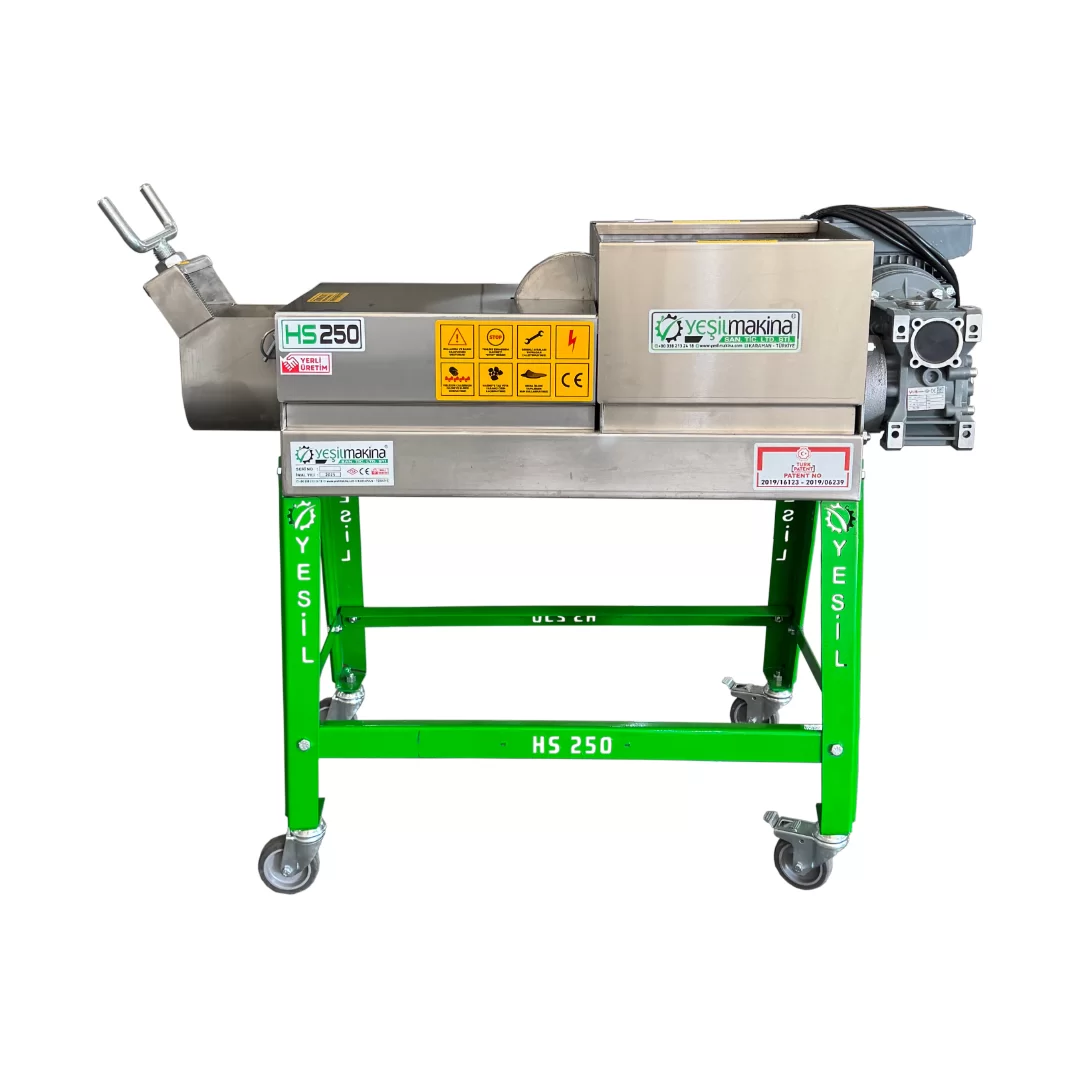 Yeşil Makina HS 250 Helezonlu Şıra Makinesi 4
