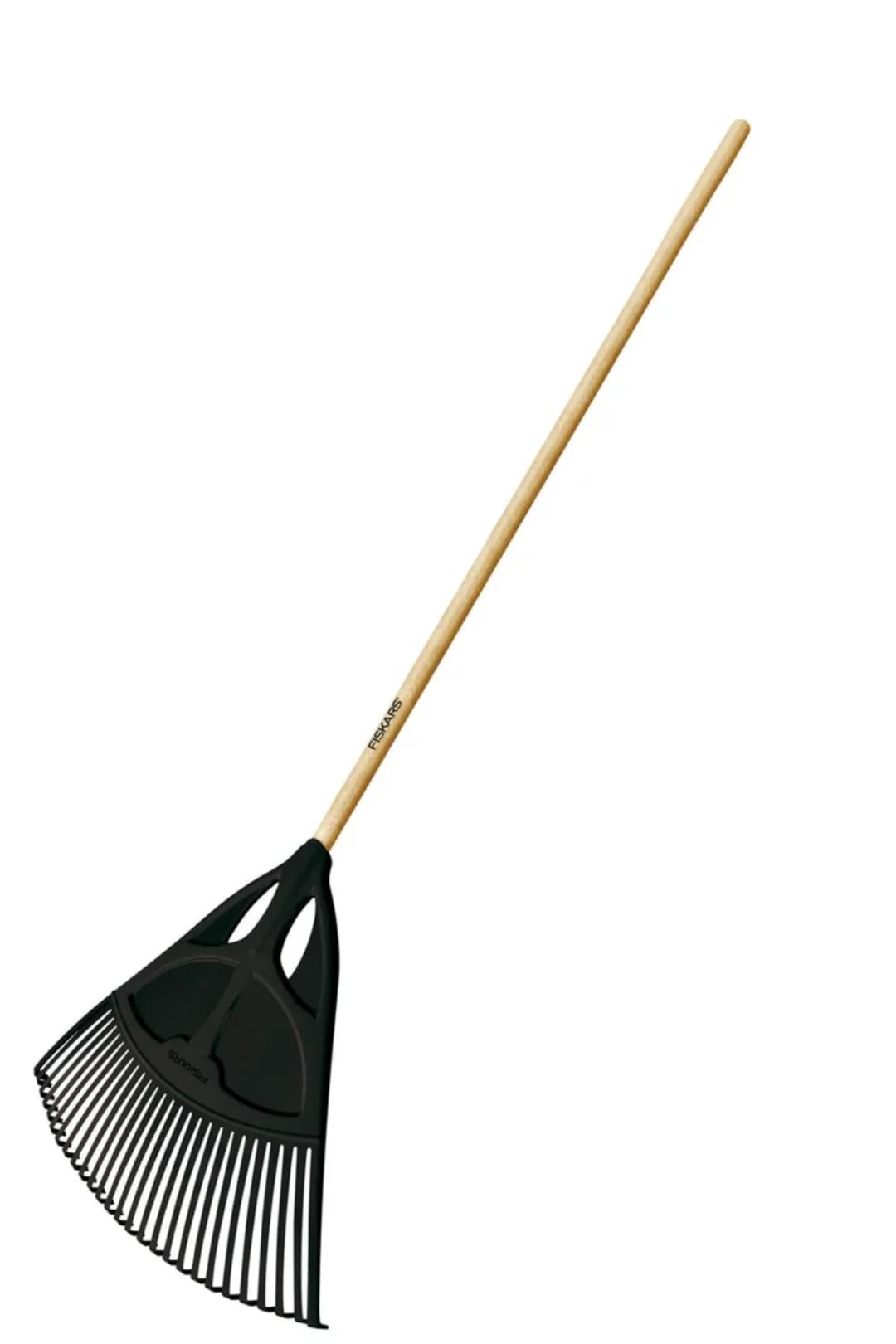 Fiskars 1001584 Solid Ahşap Saplı Yaprak Süpürgesi XL 2