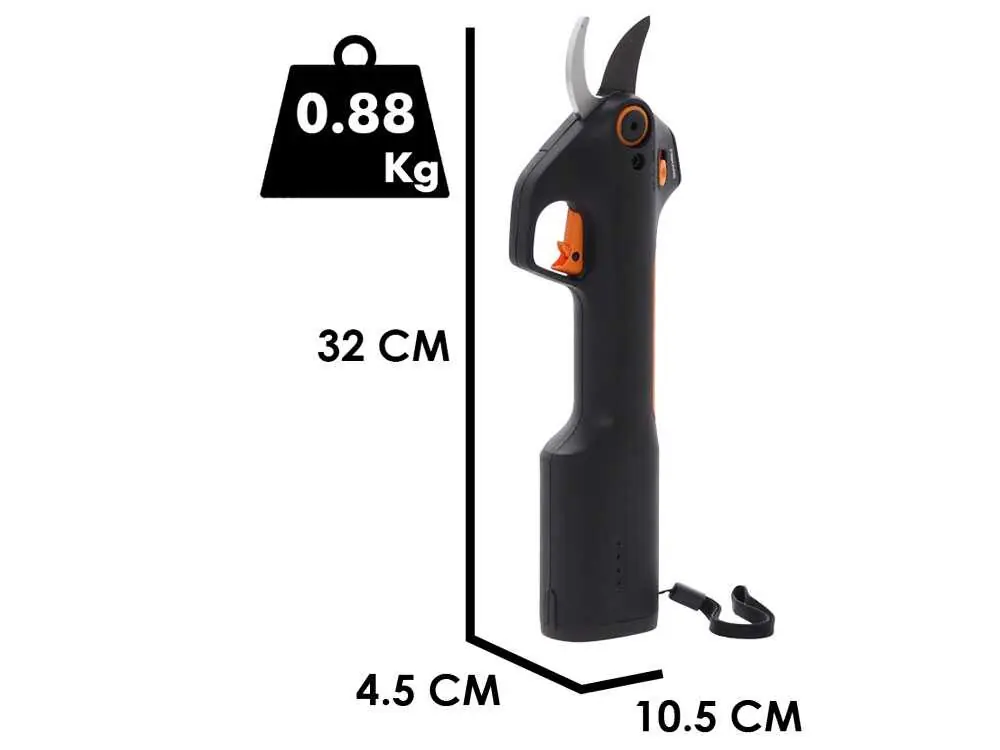 Fiskars Akülü Budama Makası Bypass M Batarya Dahil 1082297 6
