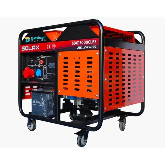 Solax SDG15000CLE3 15Kw Trifaze Marşlı Dizel Jeneratör 1