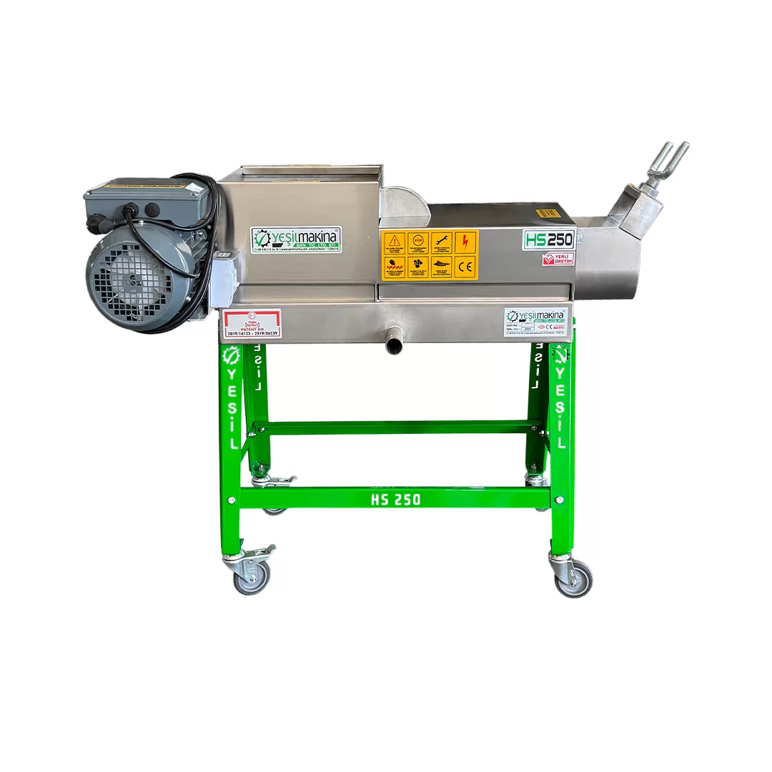 Yeşil Makina HS 250 Helezonlu Şıra Makinesi 3