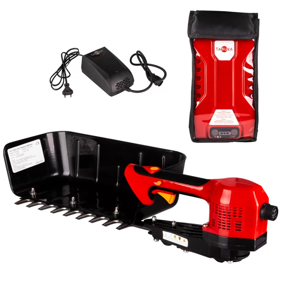 Tasuka TS-30TP Çay Toplama Makinesi Akülü 10Ah Sepetli