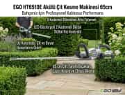 EGO HT6510E Akülü Çit Kesme Makinesi Kiti | 65cm - 5.0Ah Batarya Dahil 2