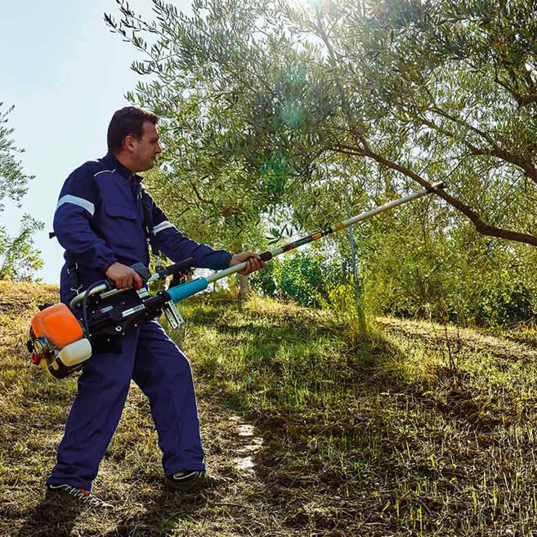Campagnola El Toro Zeytin ve Meyve Hasat Makinası 2.8 Hp + 3 METRE UZATMA BORUSU İLE BERABER 3
