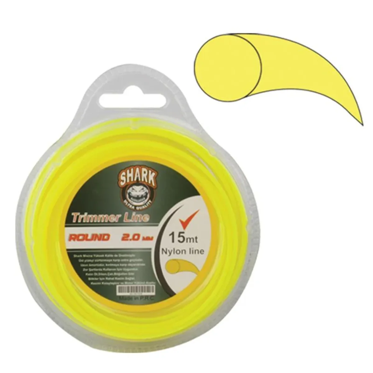 Shark 2.4 mm Tırpan Misinası 1