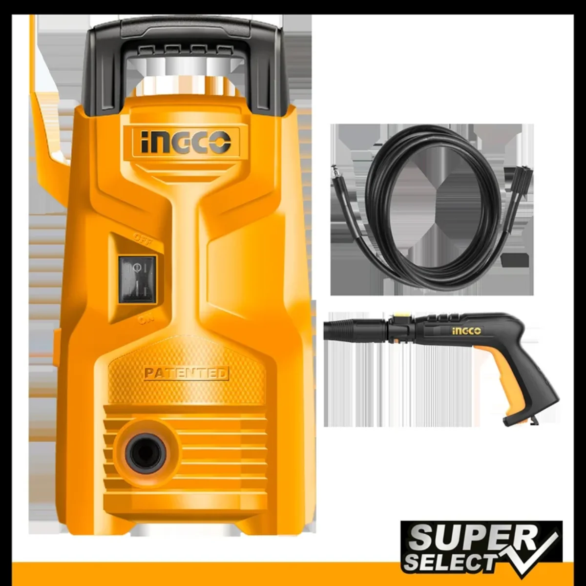 Ingco HPWR12008 Yüksek Basınçlı Yıkama Makinesi 1200W 1