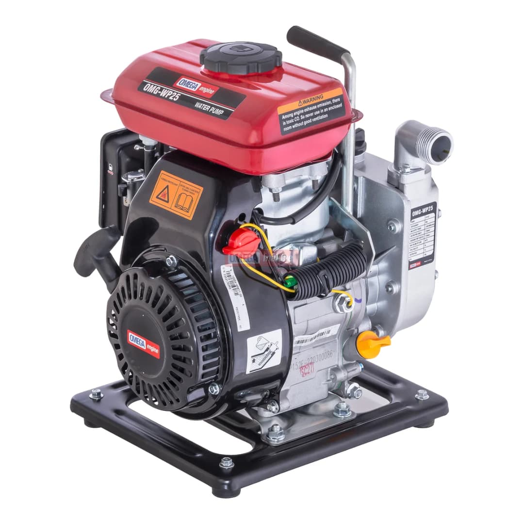 Omega WP25 Benzinli İpli Motopomp 1 İnç 1