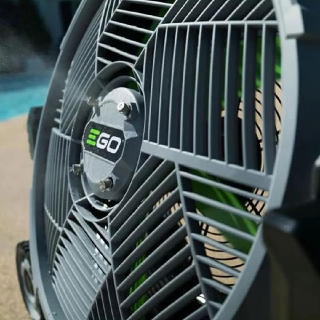 Ego FN1800E Taşınabilir Akülü Fan Serinletici Vantilatör 5.0Ah 8