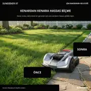 Sunseeker Elite X7 20V 10Ah Akülü Robot Çim Biçme Makinesi 6