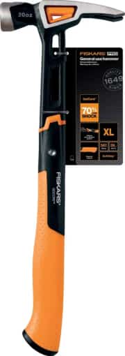 Fiskars Isocore 20 OZ Profesyonel Tırnaklı XL Çekiç 1020215 5