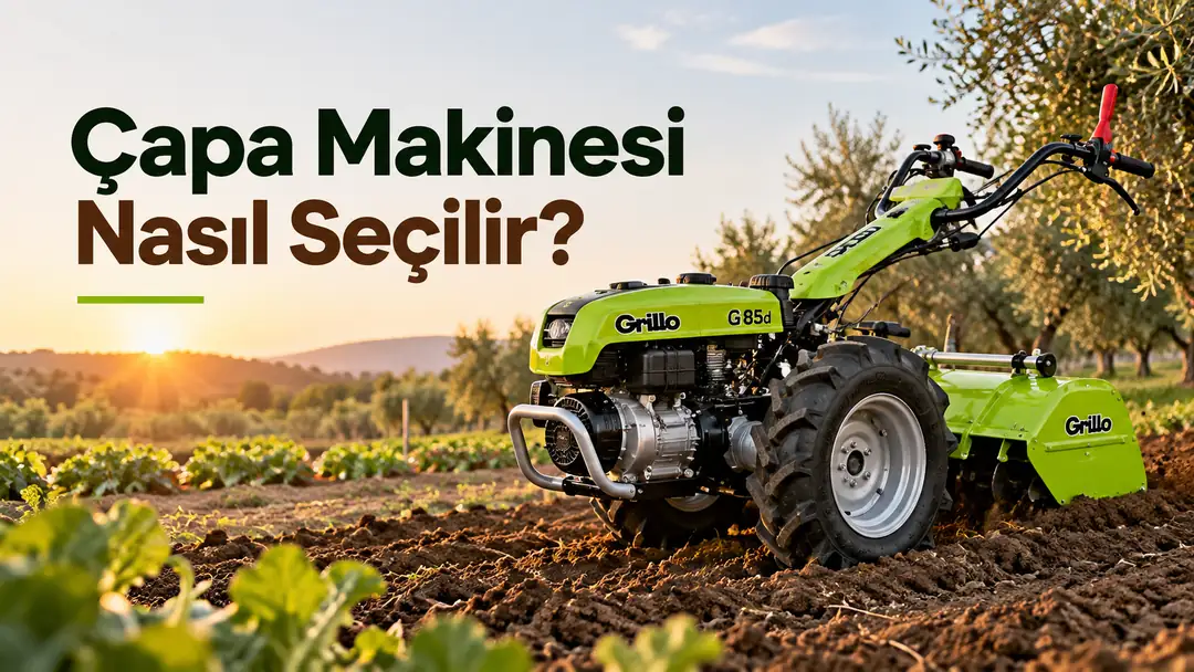 Çapa Makinesi Nasıl Seçilir? Bahçe ve Tarla İçin Rehber