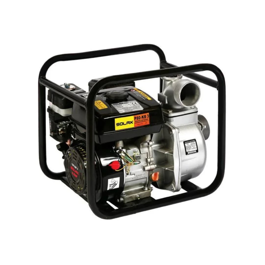 Solax P30-3 İpli 3'' Parmak Su Motoru Benzinli Motopomp 1