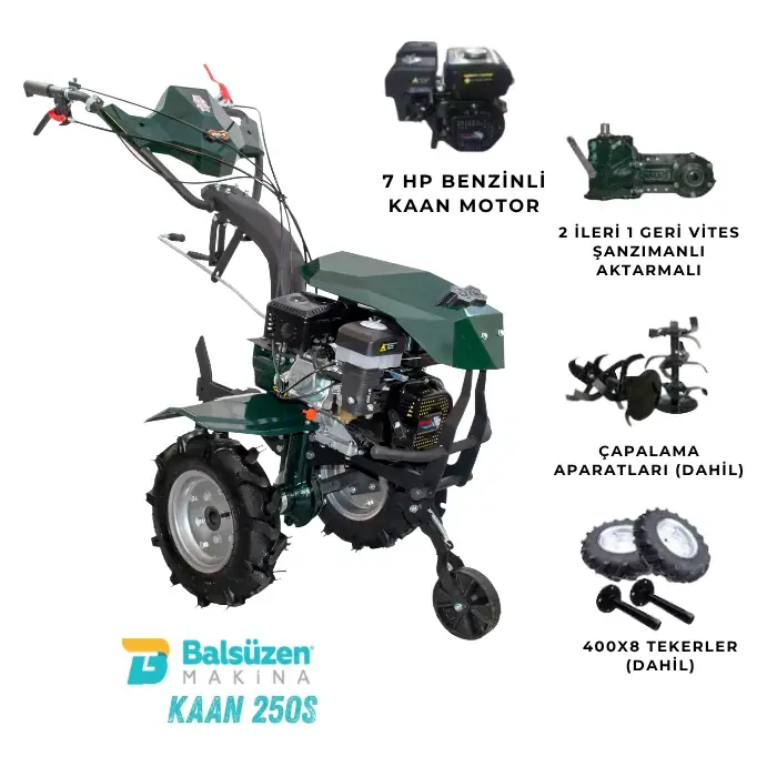 Kaan CP 250-S Benzinli Çapa Makinesi 7 Hp 1
