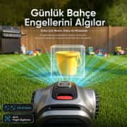 Sunseeker Elite X5 20V 5Ah 22 cm 2000 m² Robot Çim Biçme Makinesi 6