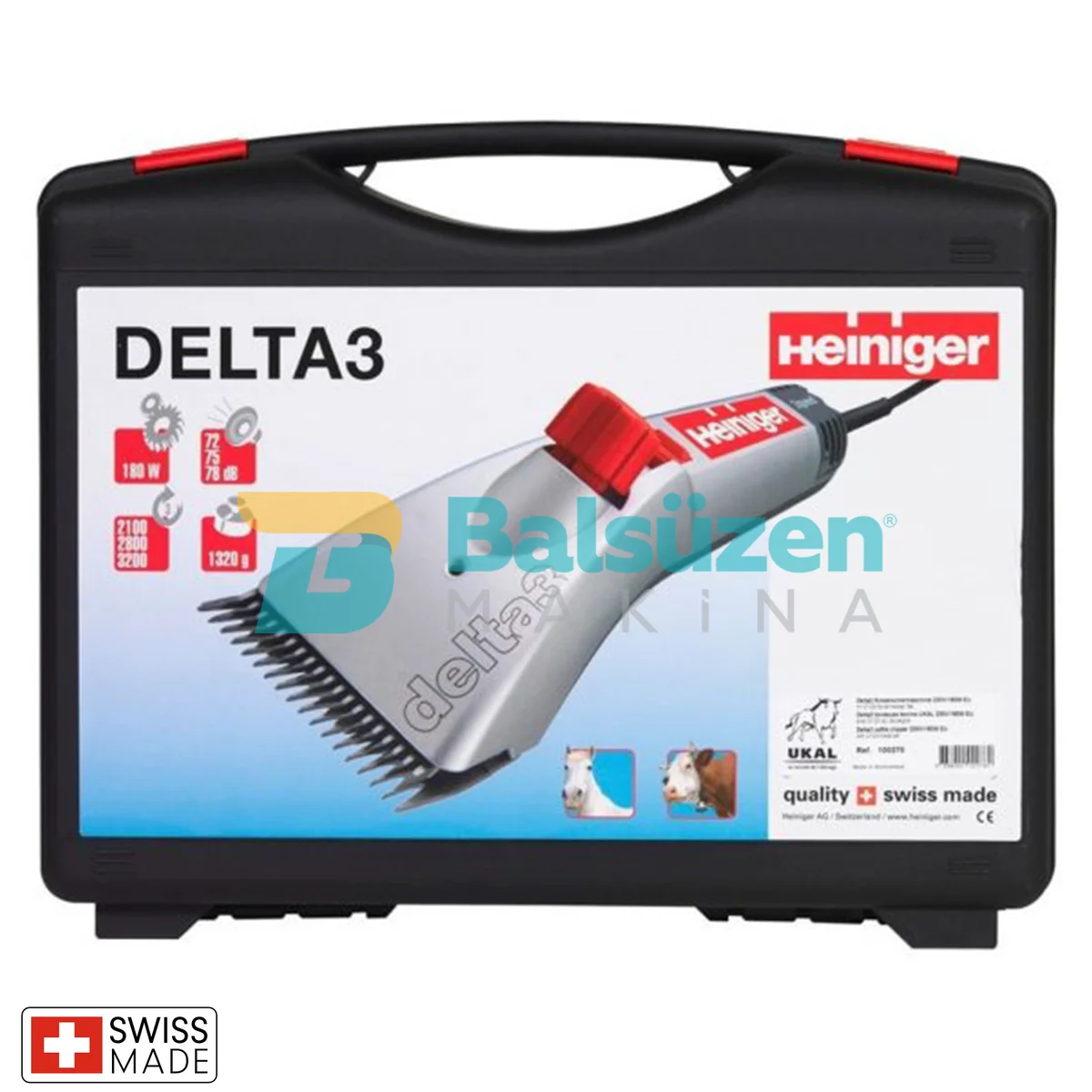 Heiniger Delta 3 At ve İnek Kırkma Makinesi 3 Kademeli 6