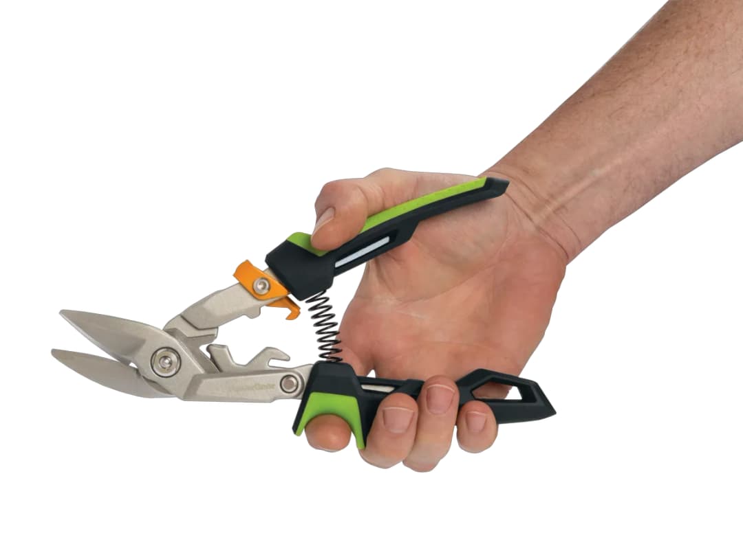 Fiskars Powergear Metal Levha Kesme Makası Offset Sağ Kesim