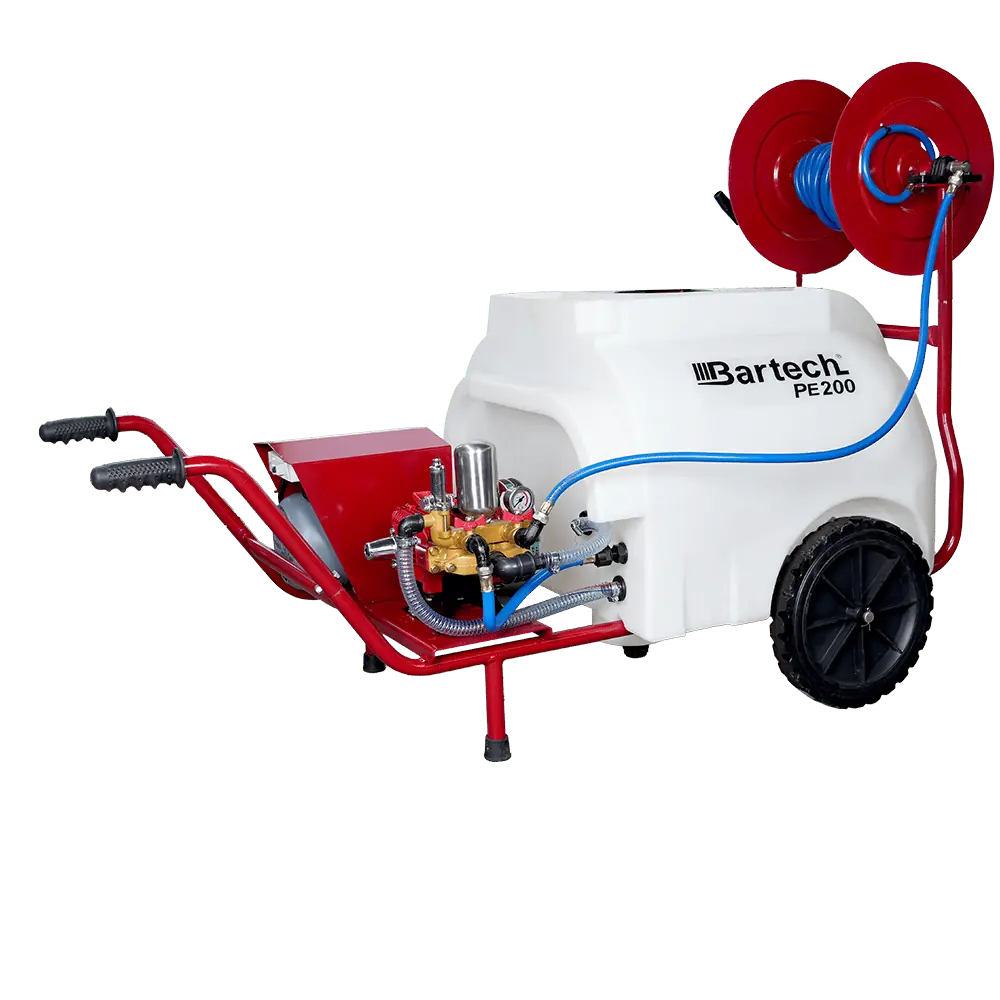 Bartech PE200 200 Litre 2 HP 30'luk Pompalı Elektrikli Pülverizatör