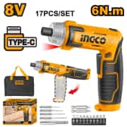 Ingco CSDLI0802 Usb Şarjlı Akülü Vidalama 8V 2
