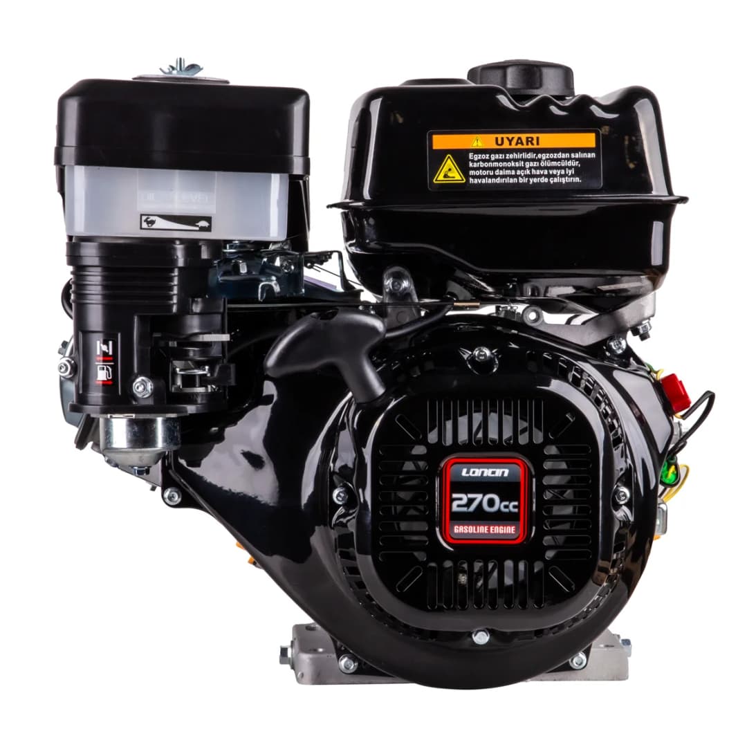 Loncin G270F-A EUR5 İpli 9 HP Yatay Milli Kamalı Benzinli Motor 2