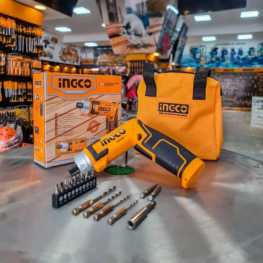 Ingco CSDLI0802 Usb Şarjlı Akülü Vidalama 8V 4