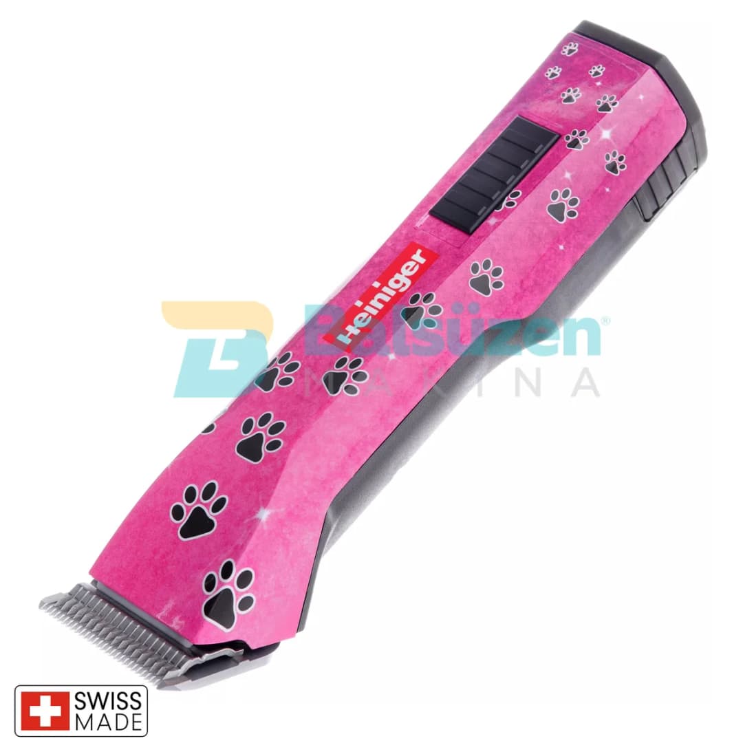 Heiniger Saphir Pink Evcil Hayvan Kırkma Makinesi Tek Akülü 5