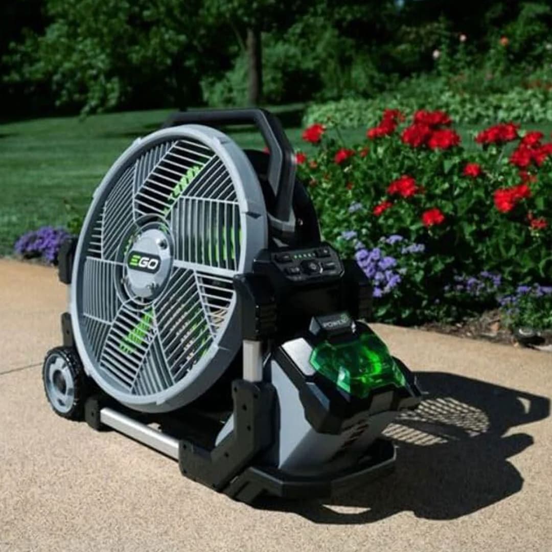 Ego FN1800E Taşınabilir Akülü Fan Serinletici Vantilatör 5.0Ah 3
