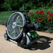 Ego FN1800E Taşınabilir Akülü Fan Serinletici Vantilatör 5.0Ah 3