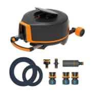 Fiskars Tekerlekli Otomatik Hortum Makarası XL 20 M+7 M 1025933 1