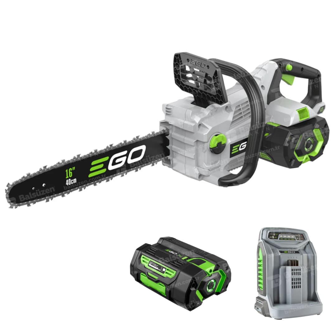 Ego CS1614E KİT Akülü Motorlu Testere 40 cm 1