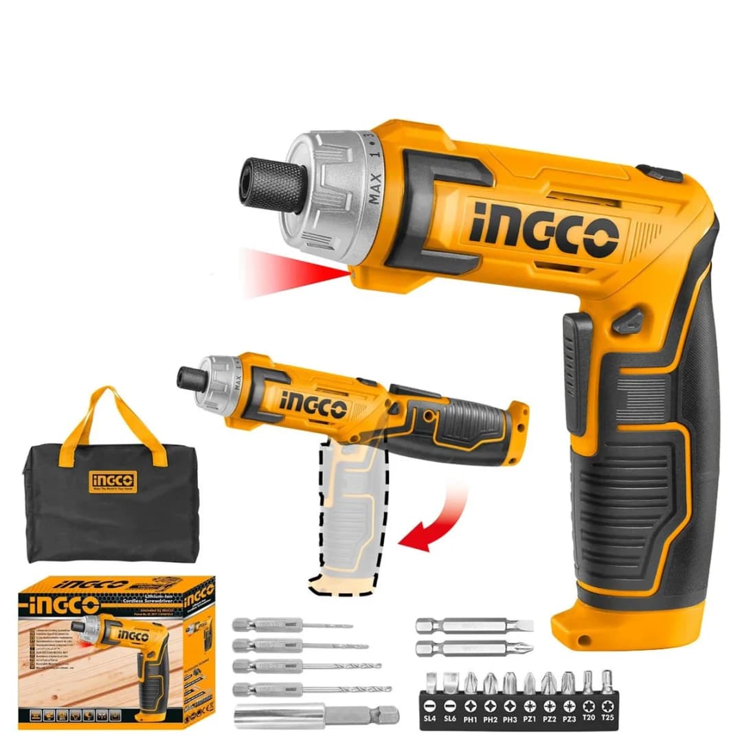Ingco CSDLI0802 Usb Şarjlı Akülü Vidalama 8V 1