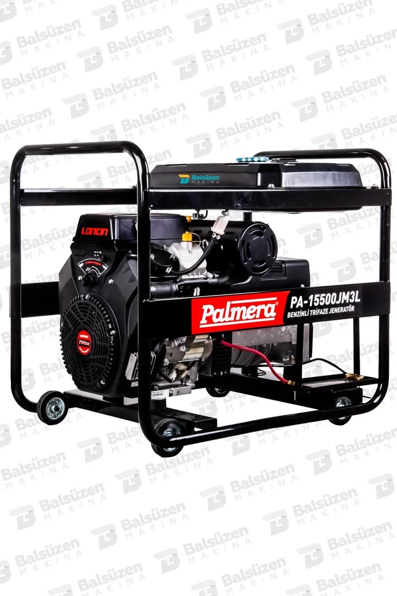 Palmera PA-15500JM3L Benzinli Jeneratör (14.7 kVA - Loncin Motor) 1