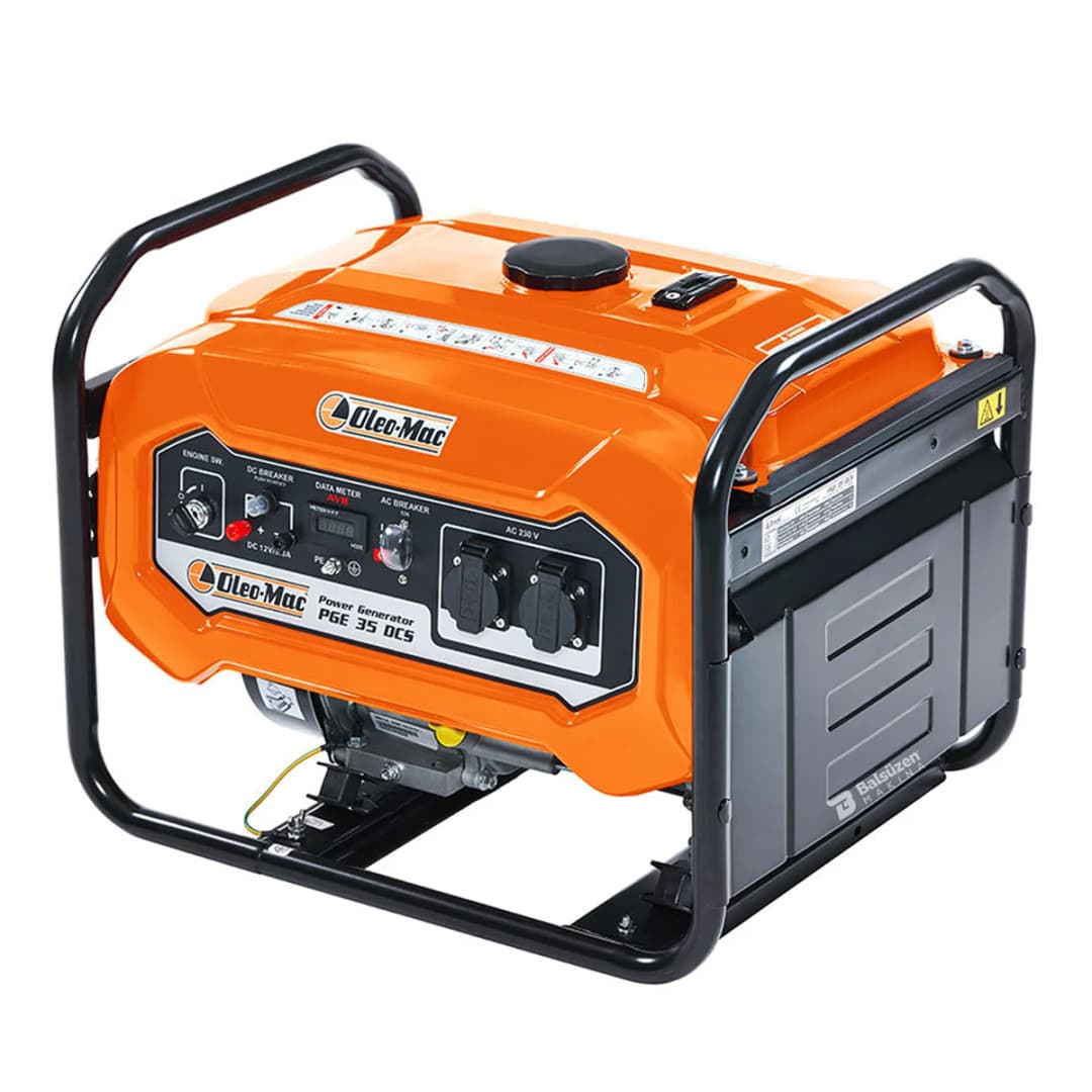 Oleomac PGE 35 DCS EUR5 Benzinli İpli Monofaze Jeneratör 3.5 kVA 3