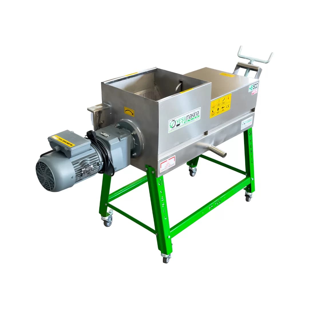 Yeşil Makina HS 500 Helezonlu Şıra Makinesi 3