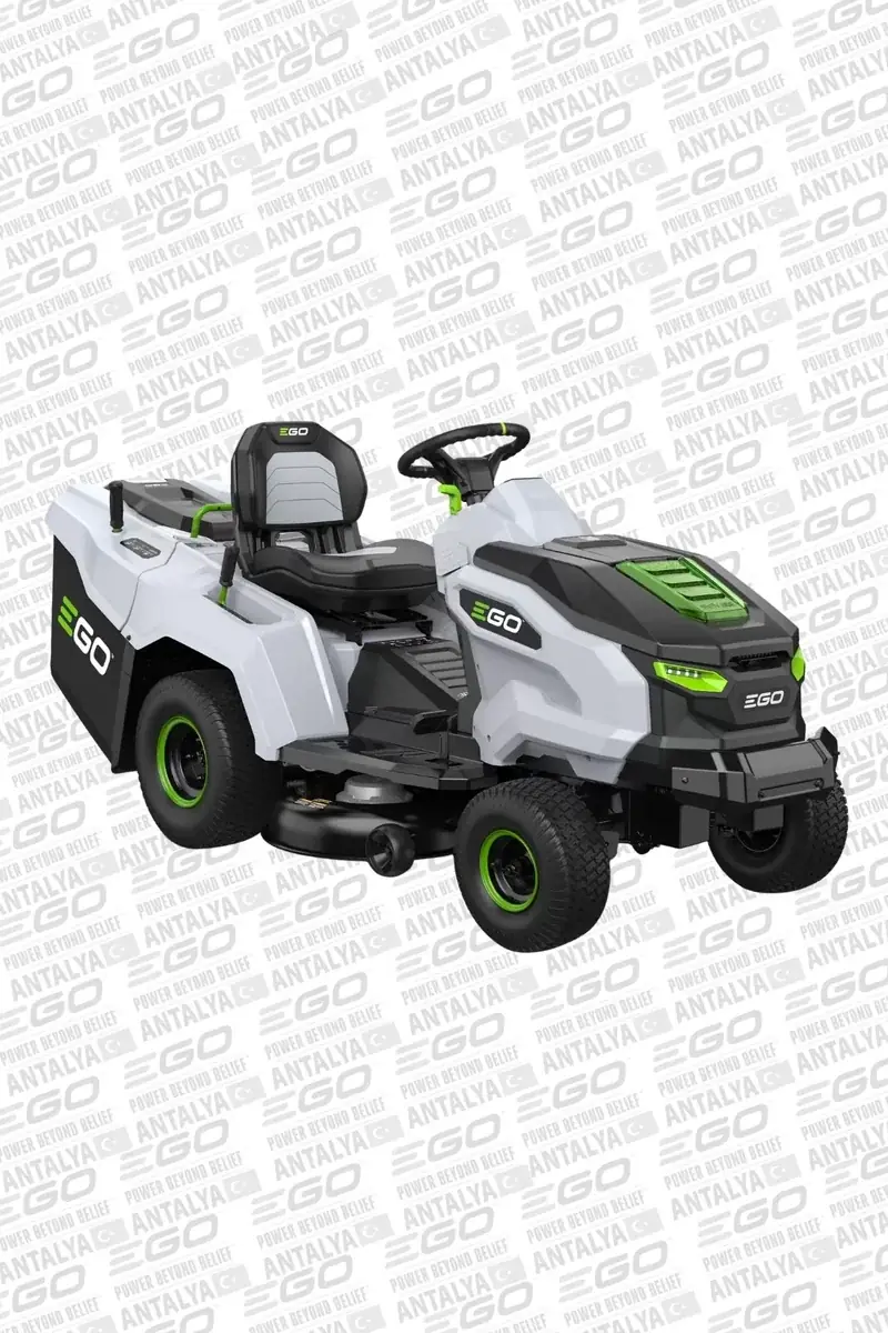 EGO TR3801E-B Oturaklı Akülü Çim Biçme Traktörü (98cm) Akü Hariçtir 1