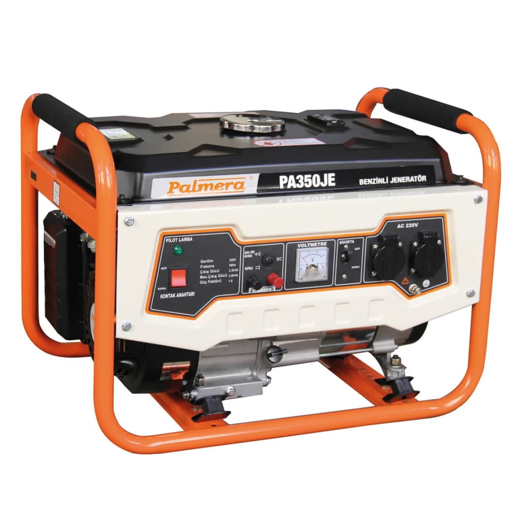 Palmera PA350JE Benzinli İpli Monofaze Jeneratör 3.5 Kva 1