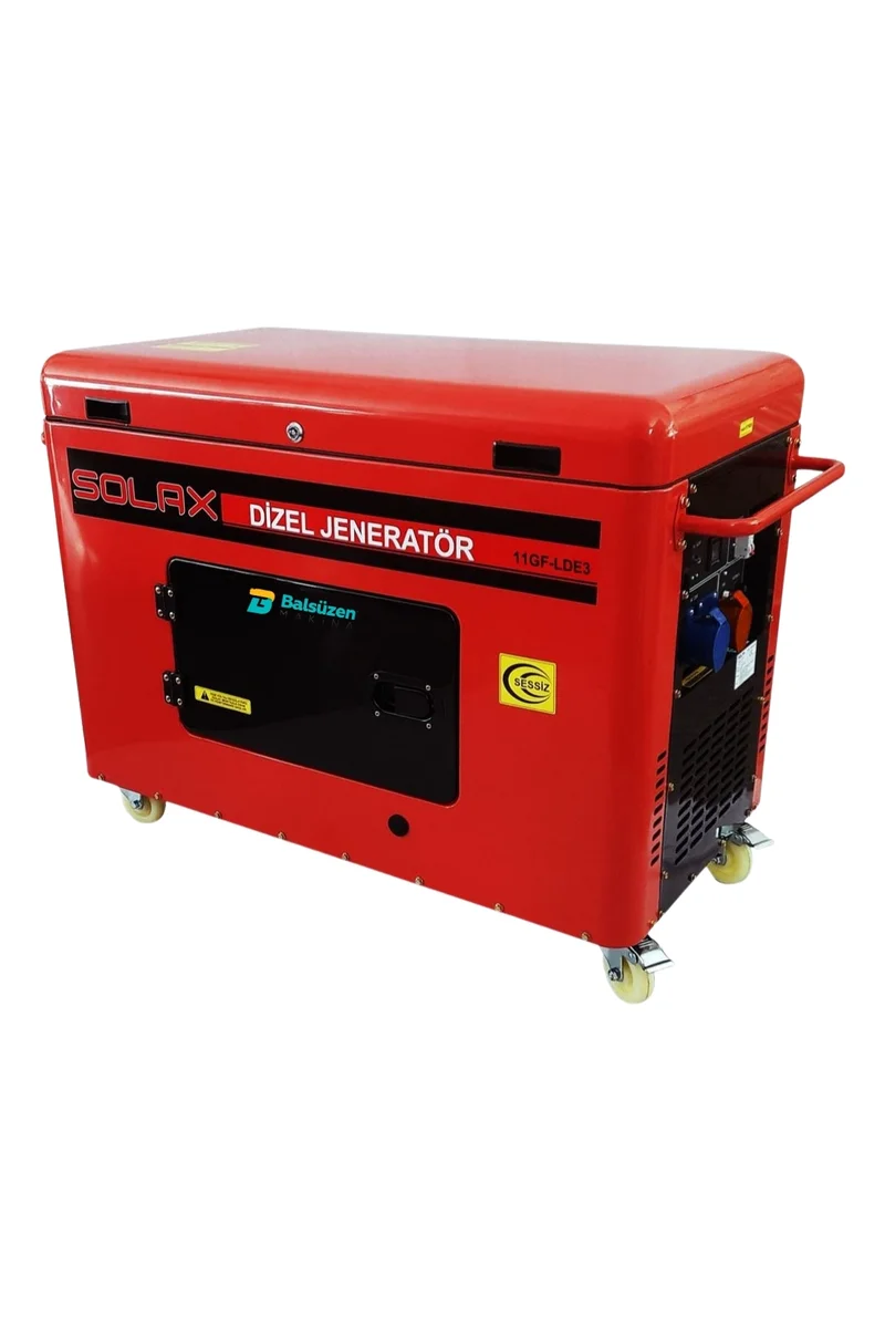 Solax 11GF-LDE3 Trifaze Kabinli Marşlı Dizel Jeneratör 1