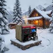 Senci SC 8000 iV Marşlı Inverter 8 kVA Monofaze Benzinli Jeneratör 2